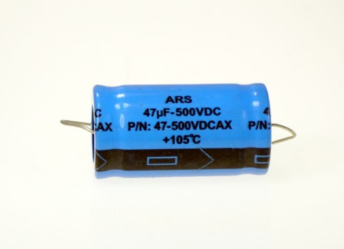 ARS 47UF/500V AXIAL ARS 47UF/500V AXIAL